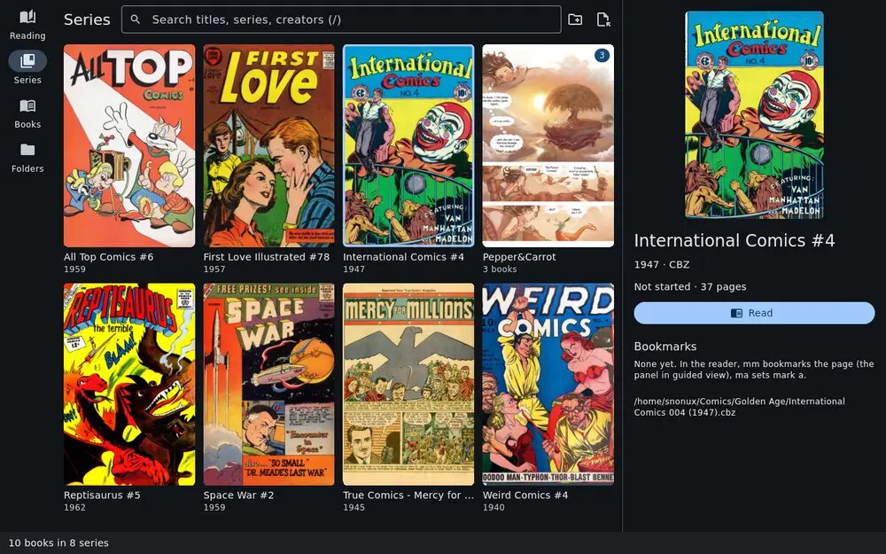 ComicRedr library